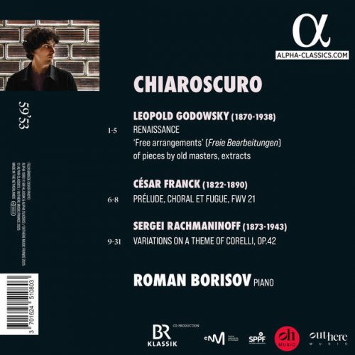 Roman Borisov - Chiaroscuro: Godowsky, Franck & Rachmaninoff (2025) [Hi-Res]