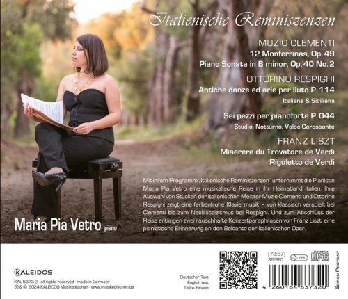 Maria Pia Vetro - Italienische Reminiszenzen (2025) [Hi-Res]