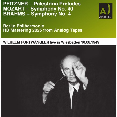 Wilhelm Furtwängler - Wilhelm Furtwängler live in Wiesbaden (Live HD Mastering) (2025) Hi-Res