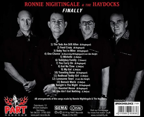 Ronnie Nightingale, The Haydocks - Finally (2019)