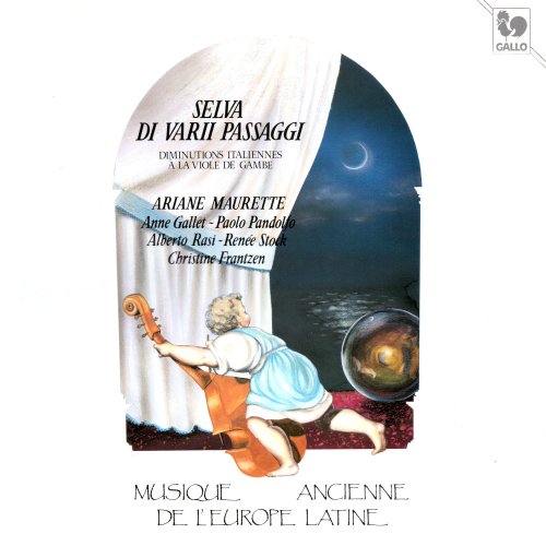 Ariane Maurette, Alberto Rasi & Paolo Pandolfo - Renaissance Music: Selva di Varii Passaggi (2021) [Hi-Res]