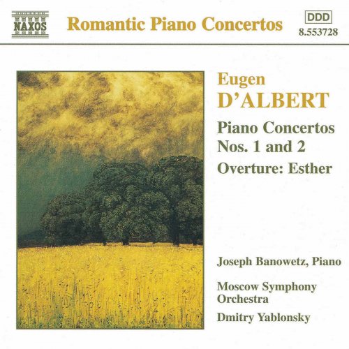 Joseph Banowetz, Moscow Philharmonic Orchestra, Dmitry Yablonsky - Albert: Piano Concertos Nos. 1 and 2 / Esther Overture (1998)