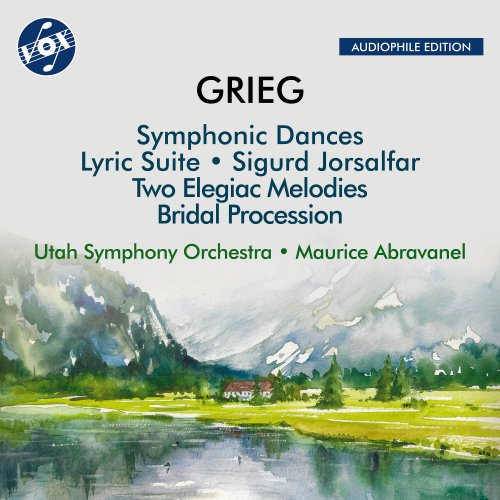 Utah Symphony, Maurice Abravanel - Grieg: Symphonic Dances, Op. 64, Lyric Pieces, Op. 54 & Other Orchestral Works (Remastered 2024) (1976) [Hi-Res]