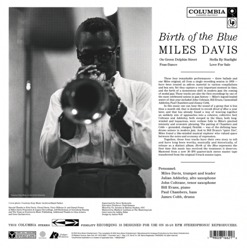 Miles Davis - Birth of the Blue (Reissue, 2024) LP