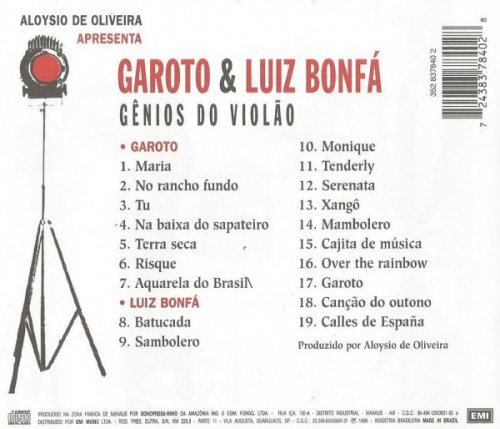 Garoto & Luiz Bonfa - Garoto & Luiz Bonfa- Genios Do Violao (1996)