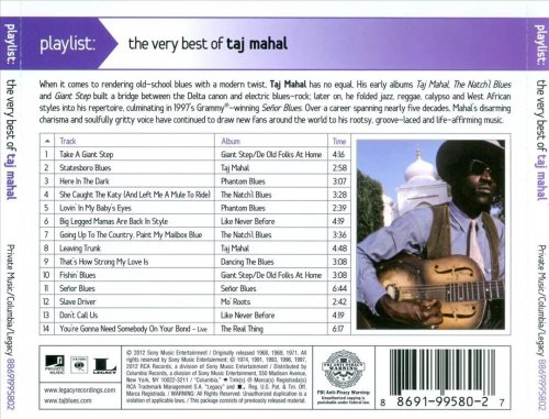 Taj Mahal - Playlist: The Very Best of Taj Mahal (2012)