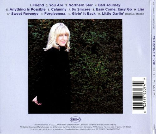 Christine McVie - In the Meantime (Remastered) (2023) CD-Rip