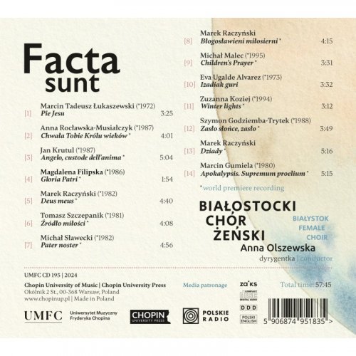 Chopin University Press, Białostocki Chór Żeński & Anna Olszewska - Facta sunt (2025) Hi-Res