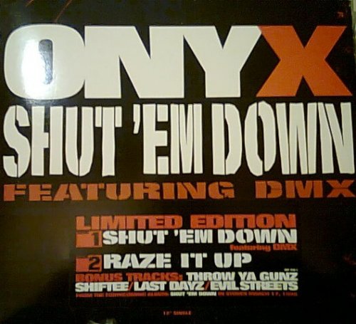 Onyx - Shut Em Down (1998) Promo CD