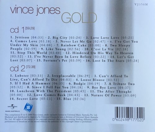 Vince Jones - Gold (2004)