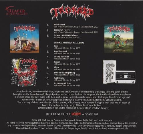 Tankard - Alcoholic Metal (40 Years In Thrash - Extended version) (2022) CD-Rip