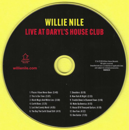 Willie Nile - Live At Daryl's House Club (2024) CD-Rip