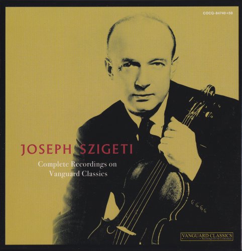 Joseph Szigeti - Complete Recordings on Vanguard (2010) [11CD Box Set]