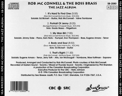 Rob McConnell & The Boss Brass - The Jazz Album (1996)