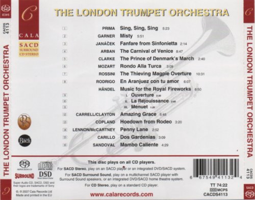 The London Trumpet Orchestra, Geoffrey Simon - The London Trumpet Orchestra (2007) [SACD]