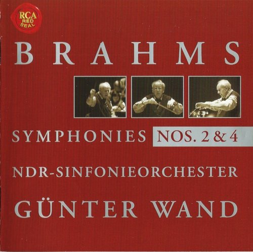 NDR-Symphonieorchester, Günter Wand - Brahms: Symphonies Nos. 2 & 4 (1984) CD-Rip