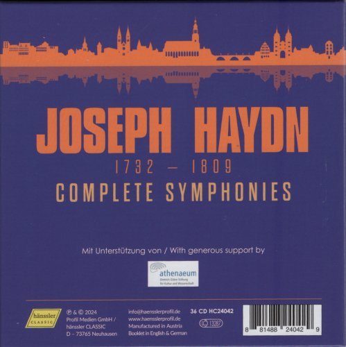 Heidelberger Sinfoniker, Thomas Fey, Johannes Klumpp - Haydn: Complete Symphonies (2024)