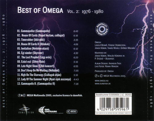 Omega - The Best of Omega Vol.2: 1976-1980 (2005) CD-Rip