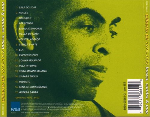 Gilberto Gil - 1975-1997, Bossa Nova, Samba & Pop (1998)