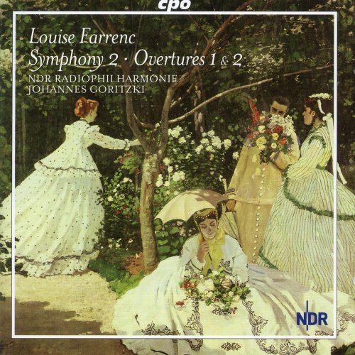 North German Radio Symphony, Johannes Goritzki - Farrenc: Symphony No. 2 - Overtures Nos. 1 & 2 (2000)