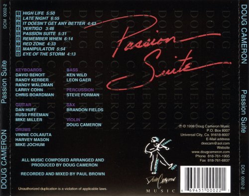 Doug Cameron - Passion Suite (1987)