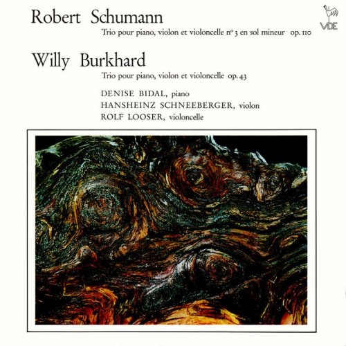 Denise Bidal, Hansheinz Schneeberger & Rolf Looser - Schumann: Piano Trio No. 3, Op. 110 - Burkhard: Piano Trio, Op. 43 (2025) [Hi-Res]