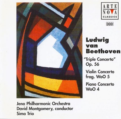 Sima Trio, Jena Philharmonic Orchestra, David Montgomery - Beethoven: Triple Concerto, Violin Concerto fragment, Piano Concerto WoO 4 (1997) CD-Rip