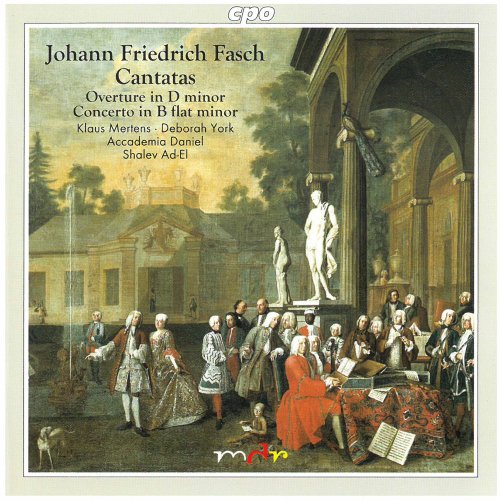 Shalev Ad-El, Accademia Daniel - Fasch: Cantatas, Overture in D Minor & Chalumeau Concerto in B-Flat Major (2000)