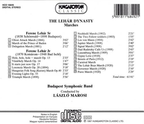 Laszlo Marosi - The Lehar Dinasty: Marches (1997)