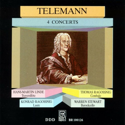 Hans-Martin Linde - Telemann: 4 Concertos (2025)