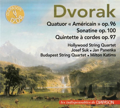 Hollywood String Quartet & Budapest String Quartet - Dvorak: Musique de chambre (2025)