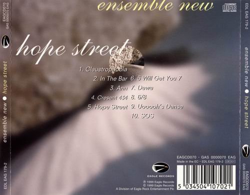 Billy Cobham Presents Ensemble New - Hope Street (1999)