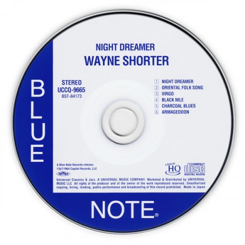 Wayne Shorter - Night Dreamer (1964) [2024 ブルーノート@85]