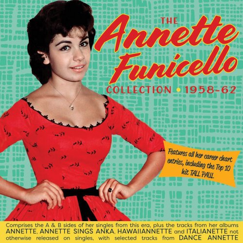 Annette Funicello - The Singles & Albums Collection 1958-62 (2020)