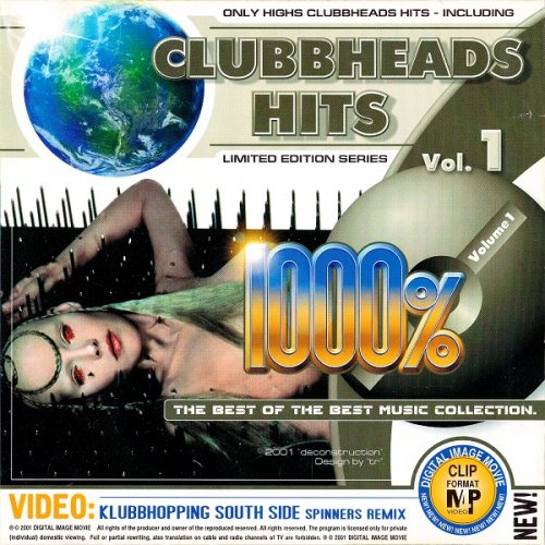 Clubbheads - 1000% Clubbheads Hits Vol.1 (2001)