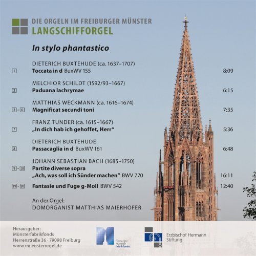 Matthias Maierhofer - Die Orgeln im Freiburger Münster: Langschifforgel - In stylo phantastico (2025) [Hi-Res]