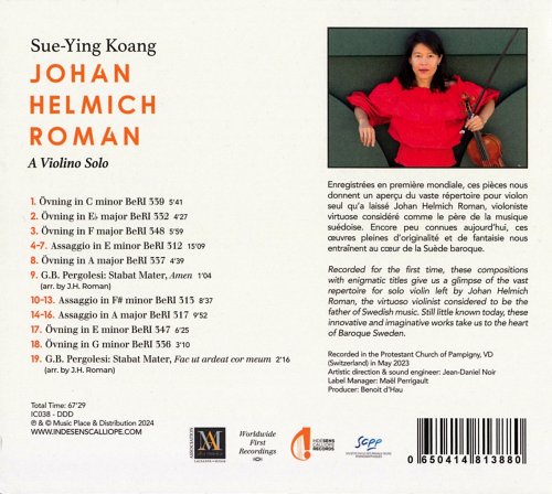 Sue-Ying Koang - A Violino Solo (2024) [Hi-Res]