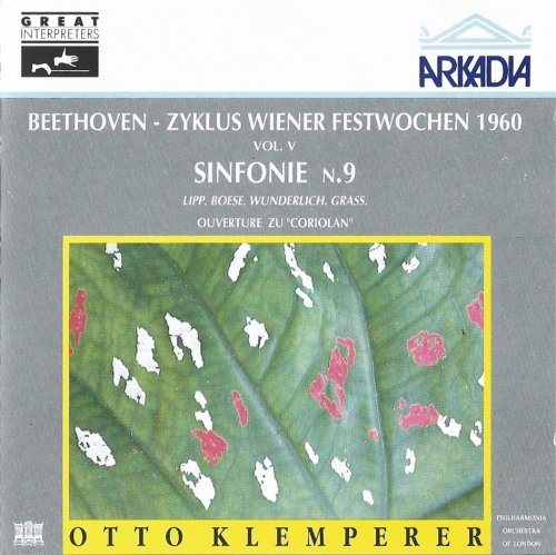 Philharmonia Orchestra, Otto Klemperer - Beethoven: Symphony No. 9 (1991) CD-Rip