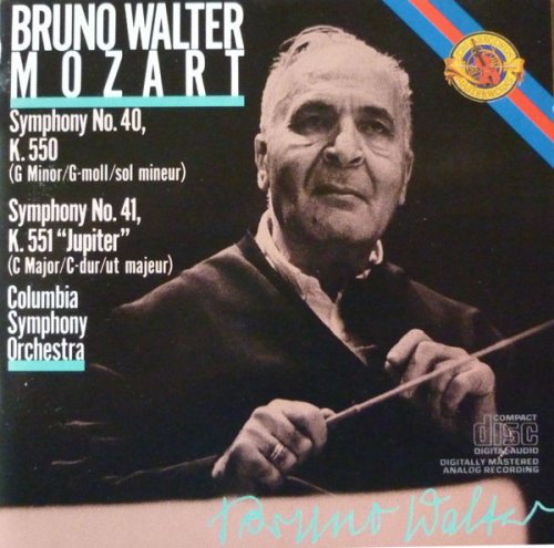 Columbia Symphony Orchestra, Bruno Walter - Mozart: Symphonies 40 & 41 (1985) CD-Rip