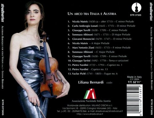 Liliana Bernardi - Violino solo un arco tra Italia e Austria (2024) [Hi-Res]