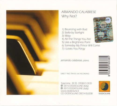 Armando Calabrese - Why Not? (2015) FLAC