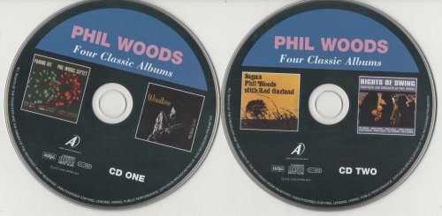 Phil Woods - Four Classic Albums (2CD, 2015)