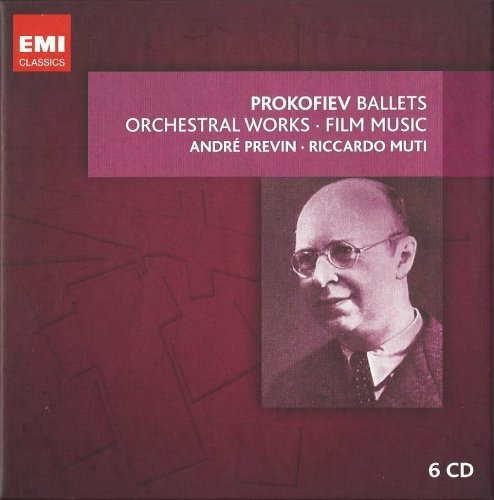 André Previn, Riccardo Muti - Prokofiev: Ballets, Orchestral Works, Film Music (6CD) (2012) CD-Rip