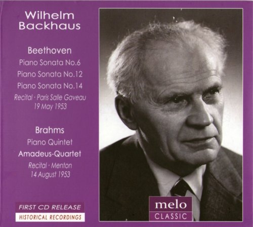 Wilhelm Backhaus - Plays Beethoven, Brahms (2013)