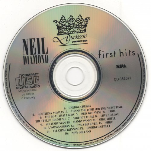 Neil Diamond - First Hits (1989)