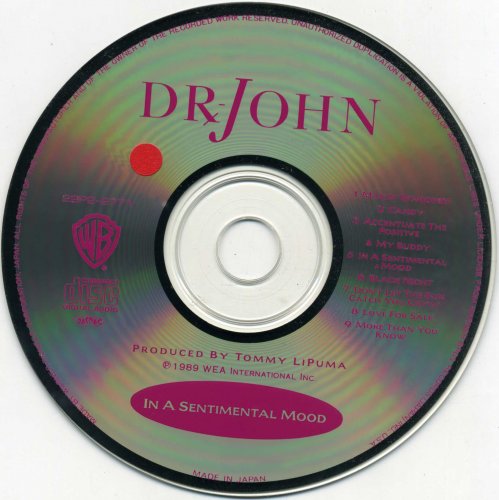 Dr. John - In A Sentimental Mood (1989) [Japanese Edition]